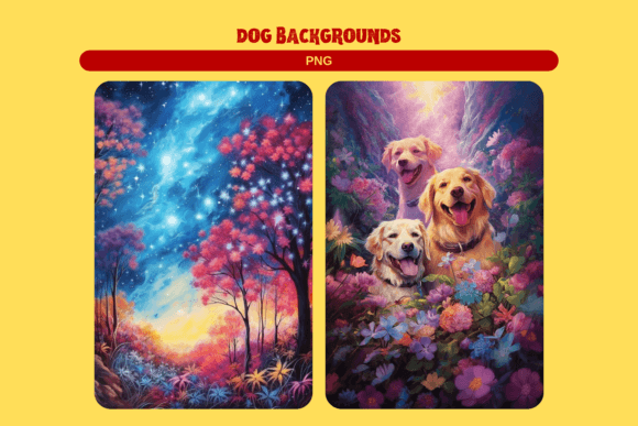 Dog Backgrounds: The Playful Typeface for Pet Brands