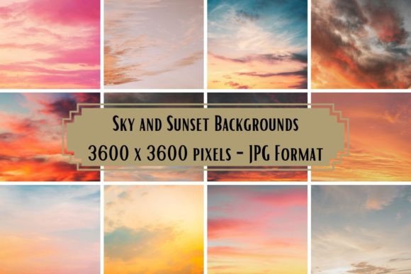 Transform Your Projects with Sky and Sunset Backgrounds