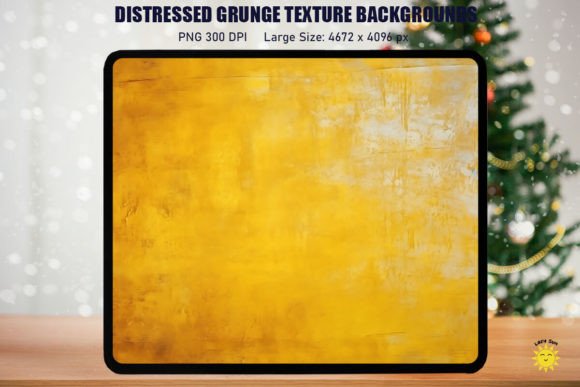 Unleash Authenticity with Yellow Grunge Texture Backgrounds