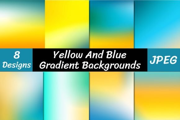 Yellow and Blue Gradient Backgrounds: A Designer's Essential Toolkit